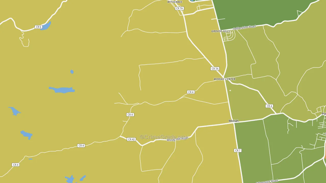 12961, NY Map of Theft Rates