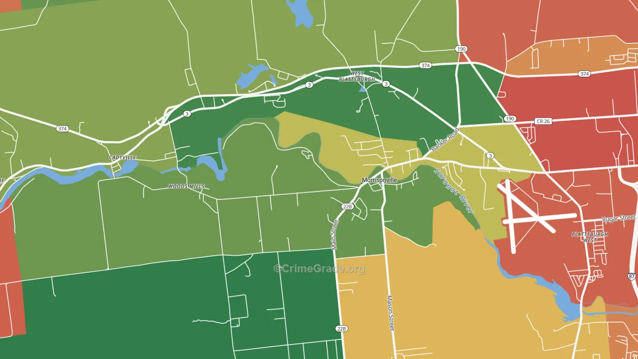 12962, NY Map of Theft Rates