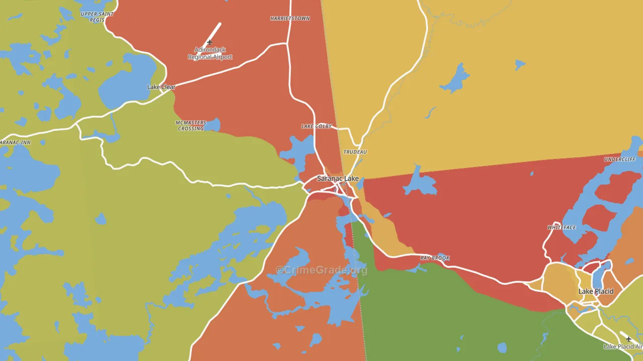 12983, NY Map of Theft Rates