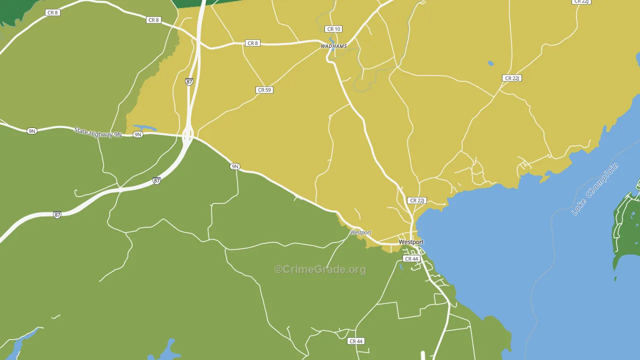 12993, NY Map of Theft Rates