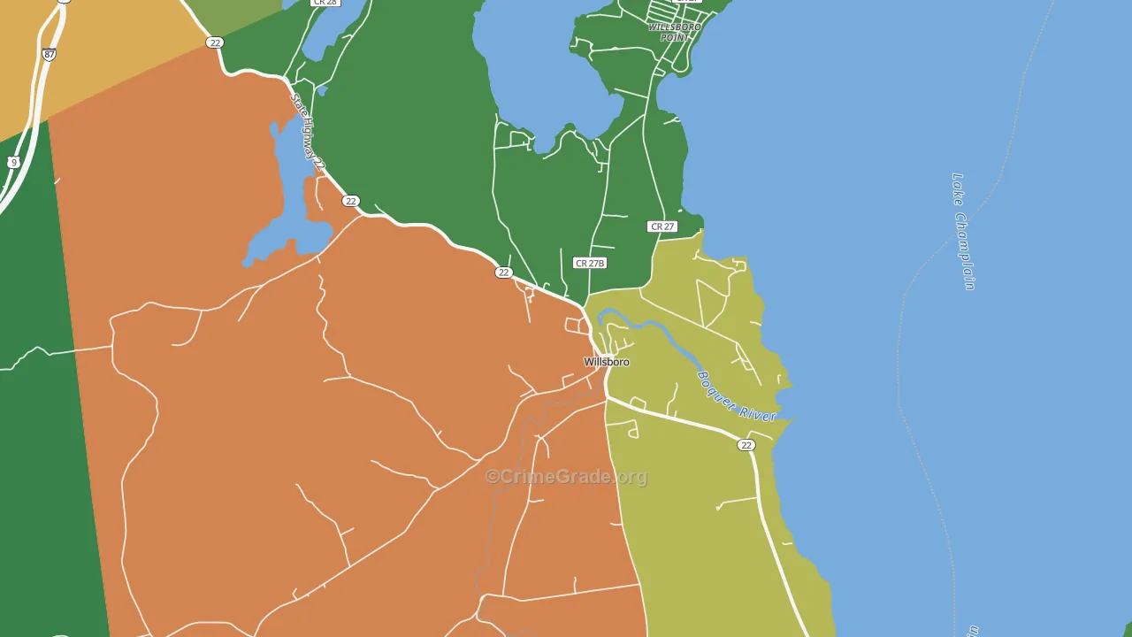 12996, NY Map of Theft Rates