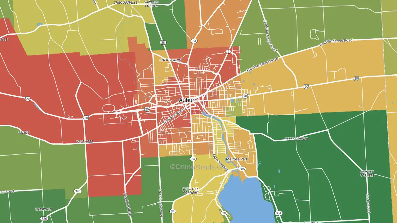 13021, NY Map of Theft Rates