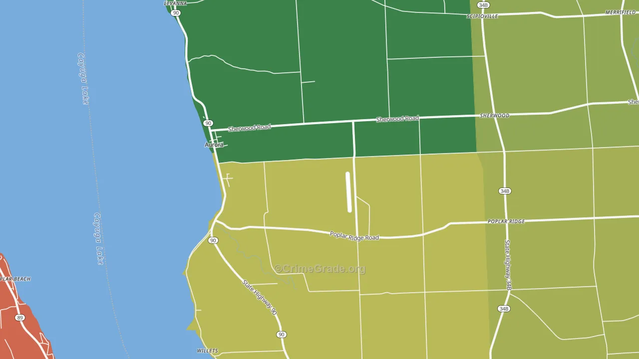 13026, NY Map of Theft Rates