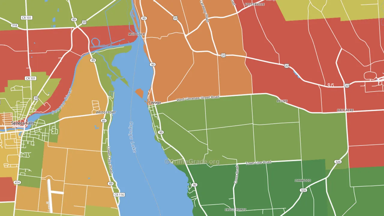 13034, NY Map of Theft Rates