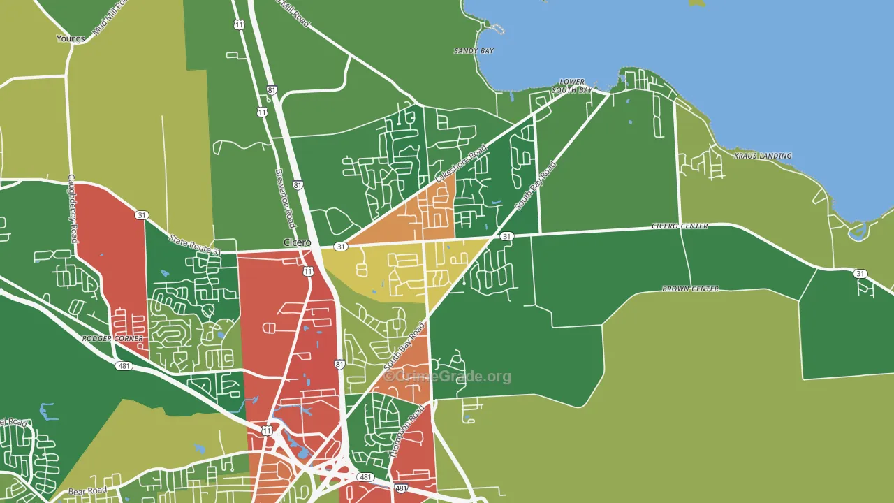 13039, NY Map of Theft Rates