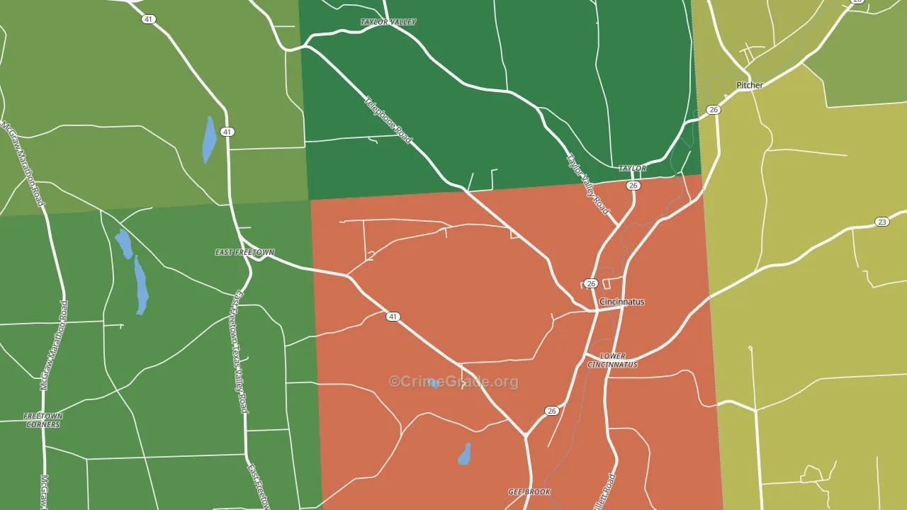 13040, NY Map of Theft Rates