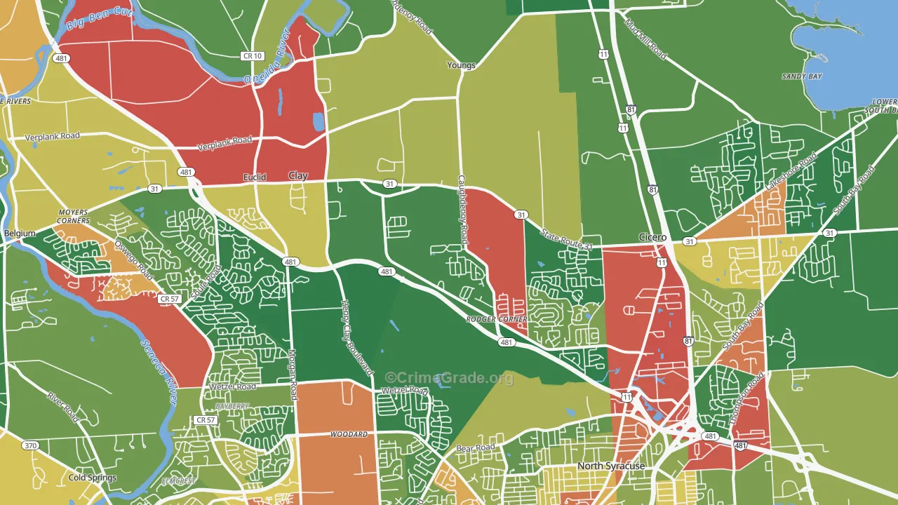 13041, NY Map of Theft Rates