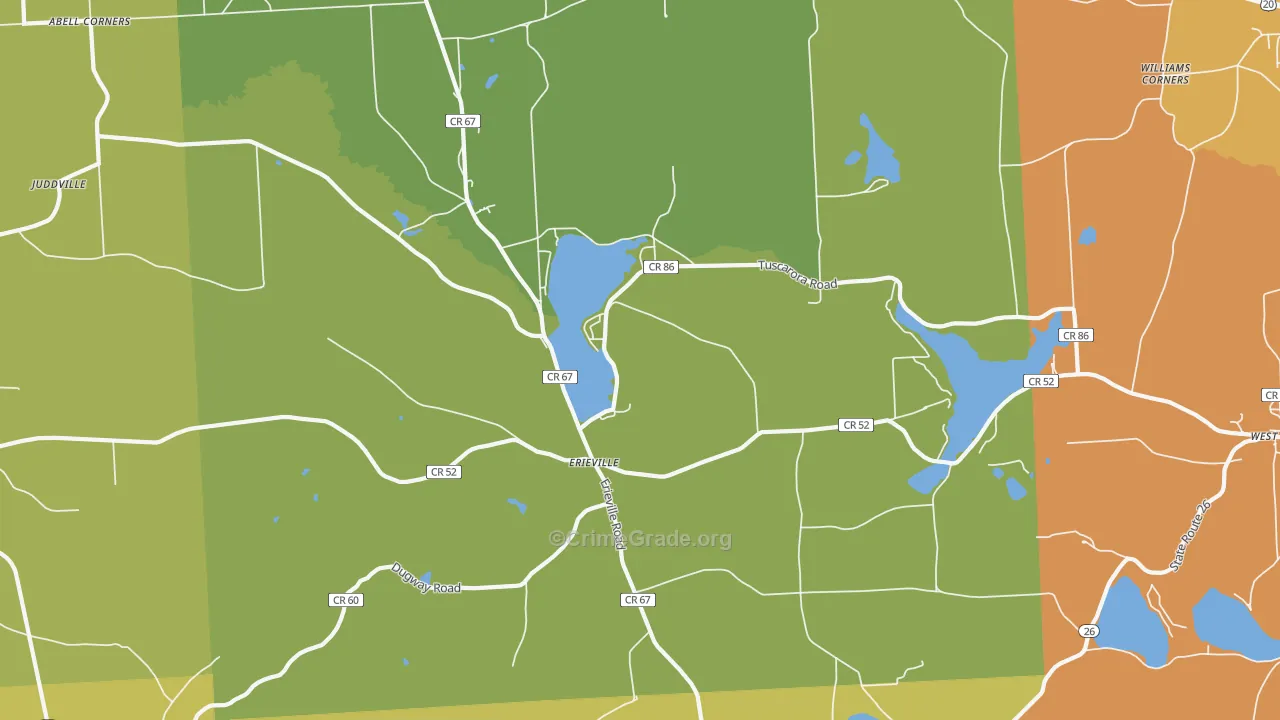 13061, NY Map of Theft Rates