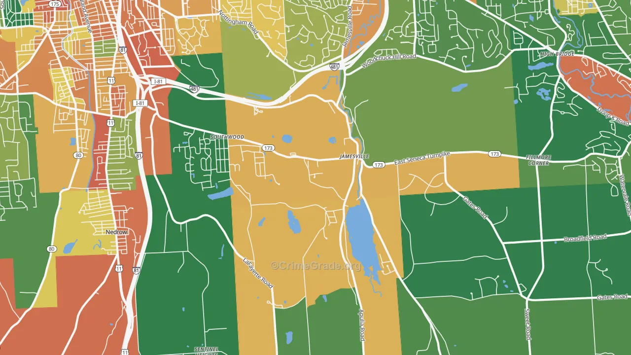 13078, NY Map of Theft Rates