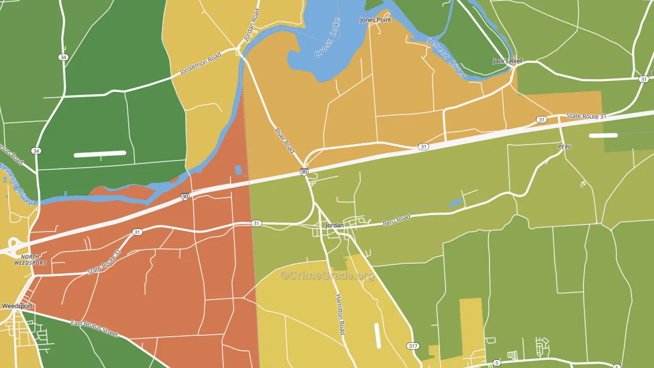 13080, NY Map of Theft Rates