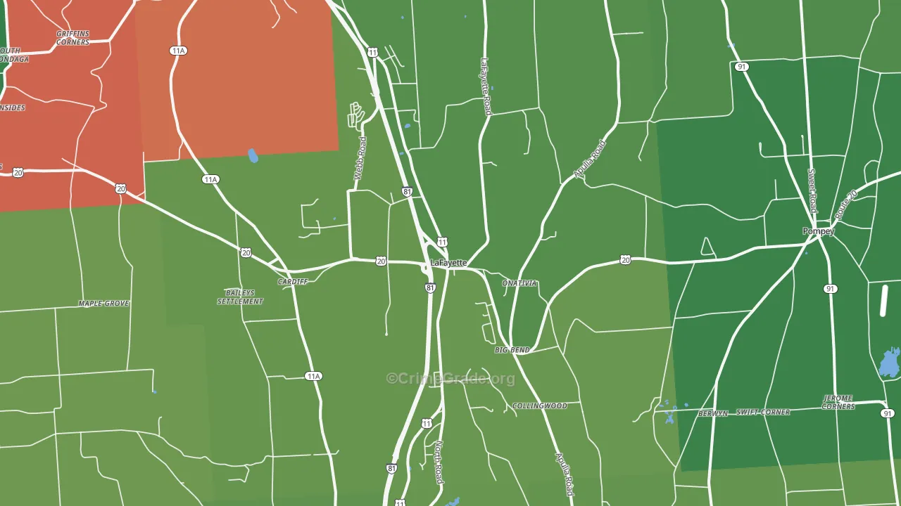 13084, NY Map of Theft Rates
