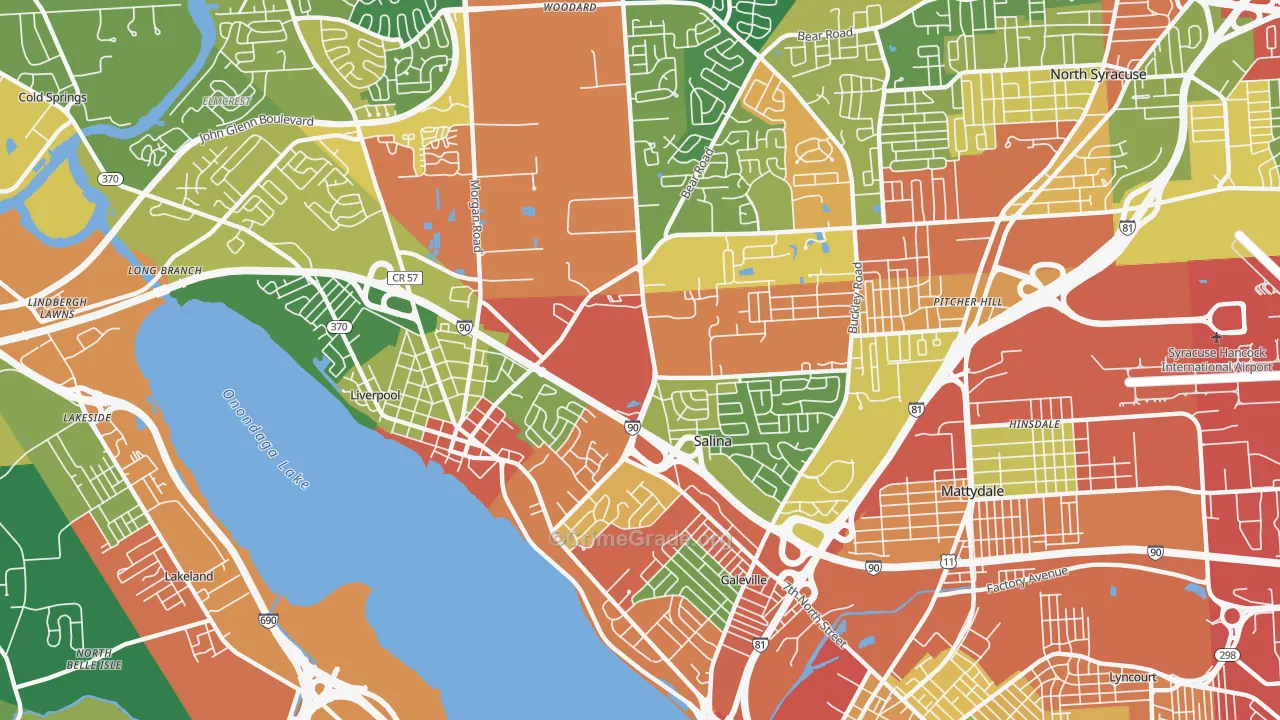 13088, NY Map of Theft Rates