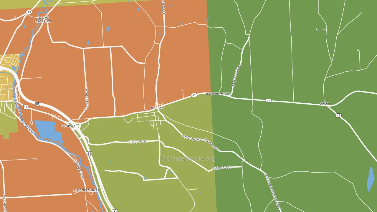 13101, NY Map of Theft Rates