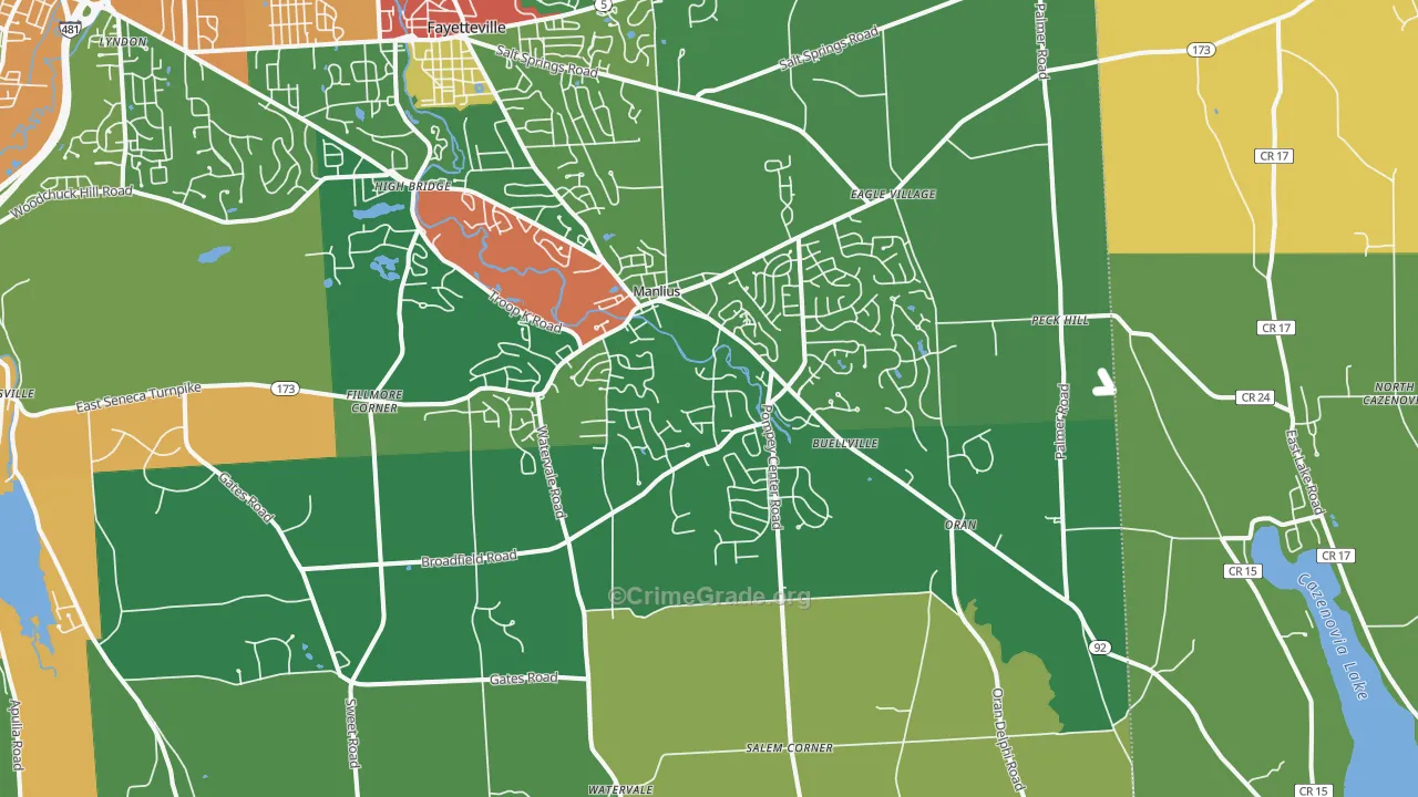 13104, NY Map of Theft Rates