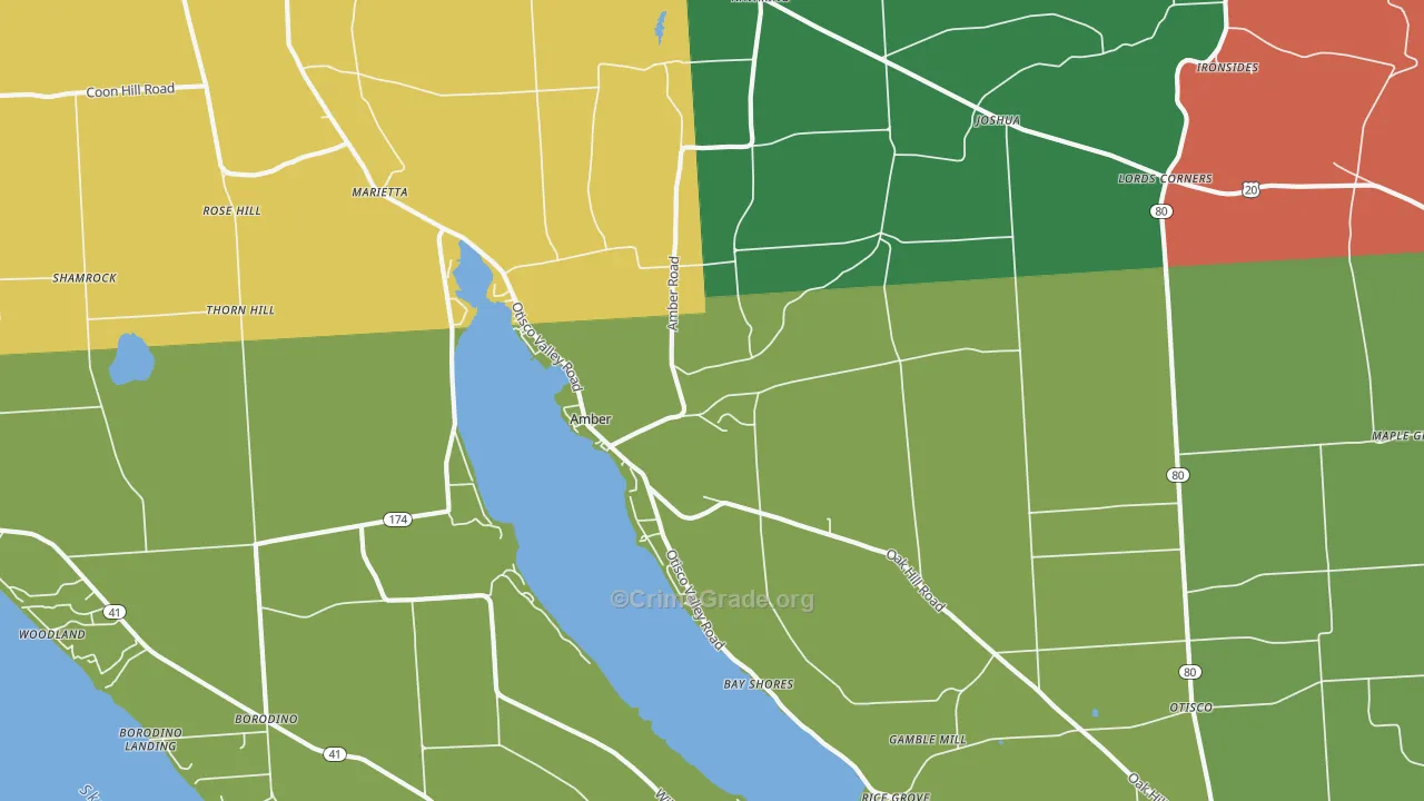 13110, NY Map of Theft Rates