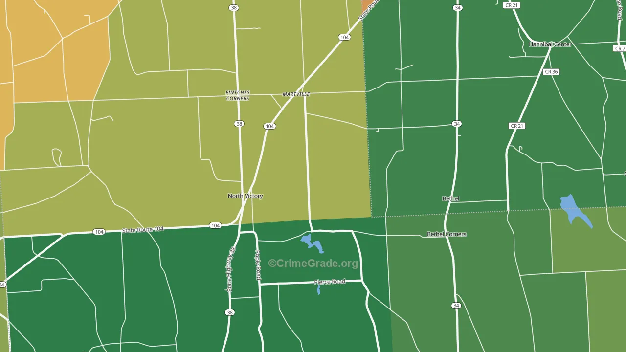 13111, NY Map of Theft Rates