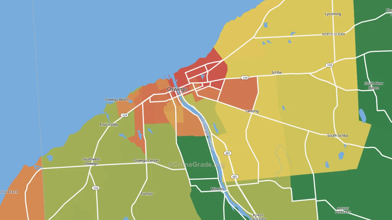13126, NY Map of Theft Rates