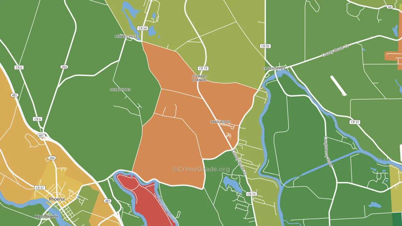 13132, NY Map of Theft Rates