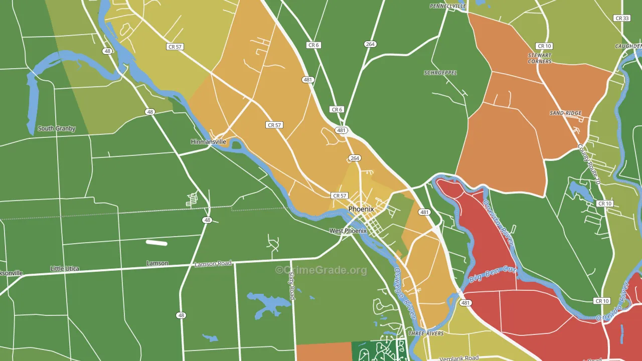13135, NY Map of Theft Rates