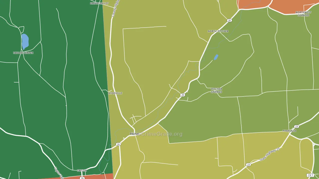 13136, NY Map of Theft Rates