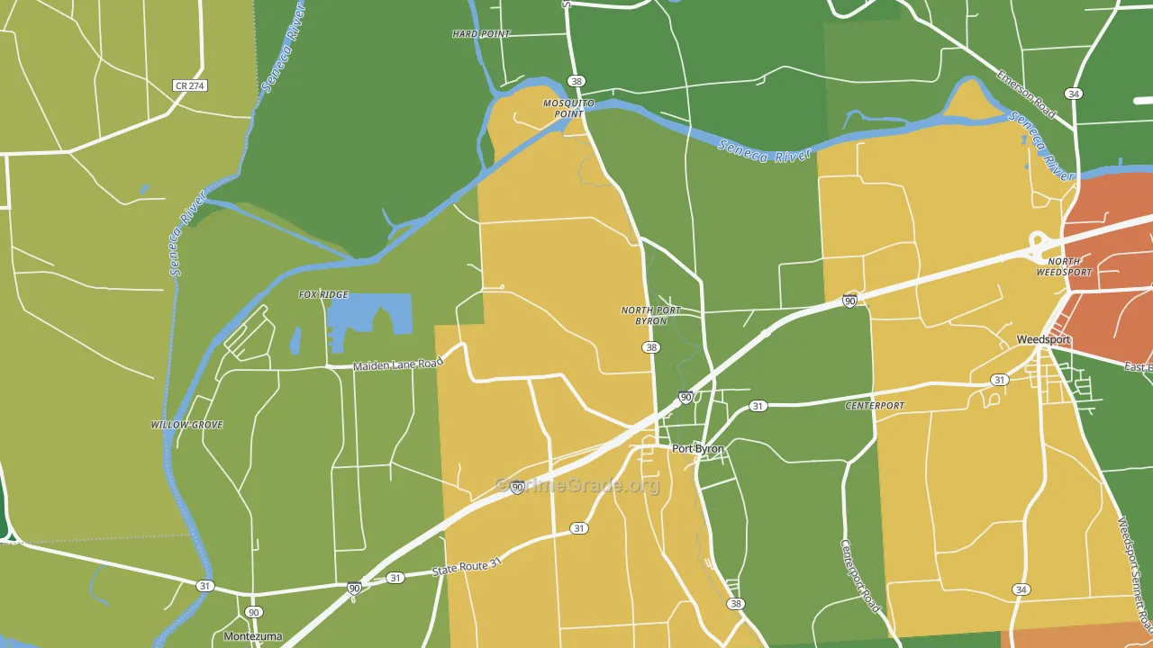 13140, NY Map of Theft Rates