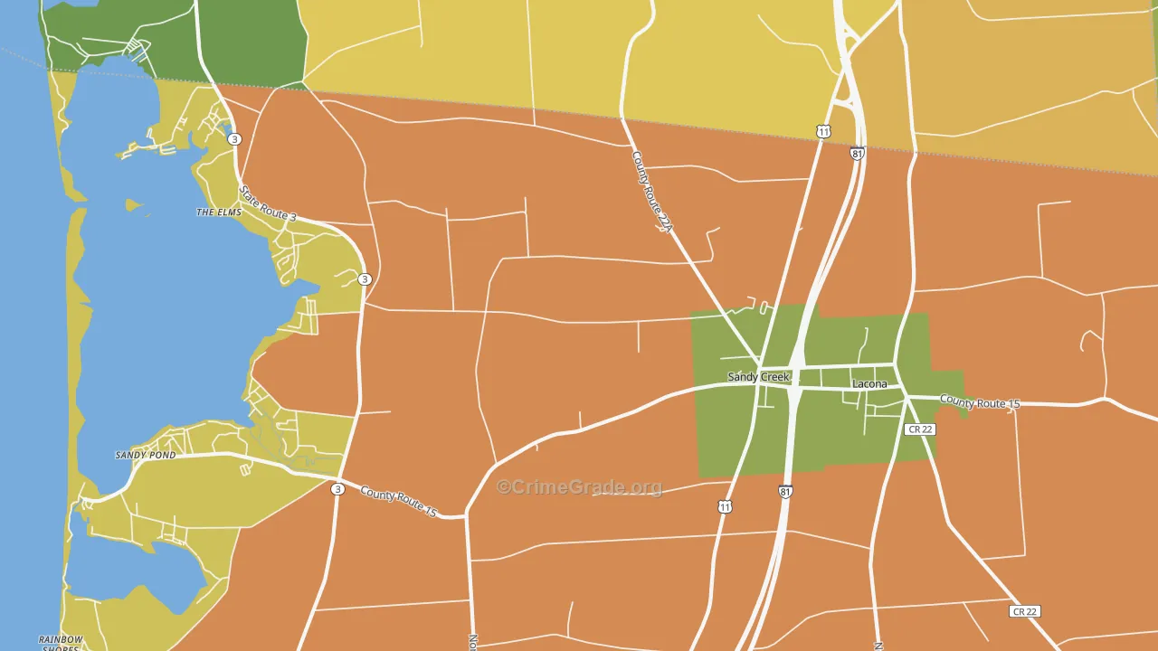 13145, NY Map of Theft Rates