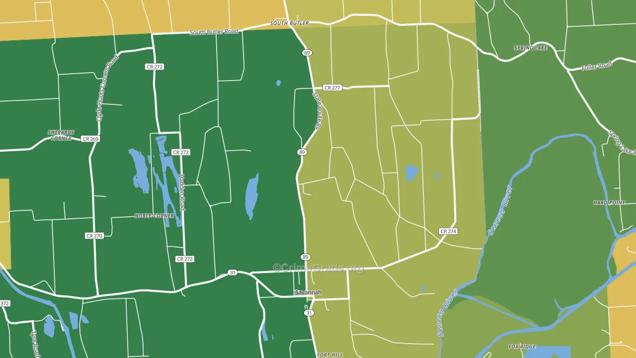 13146, NY Map of Theft Rates
