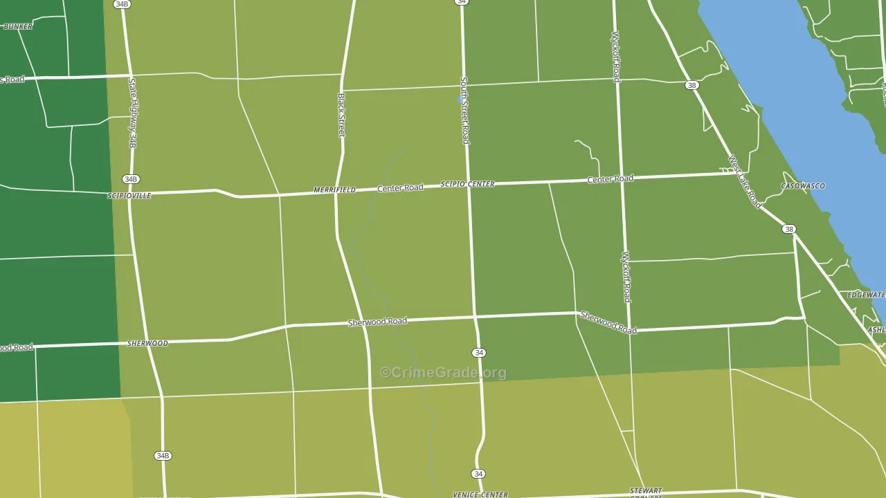 13147, NY Map of Theft Rates