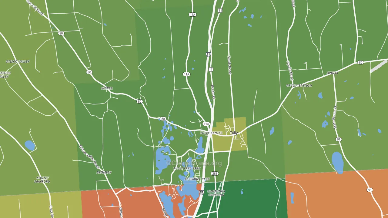 13159, NY Map of Theft Rates