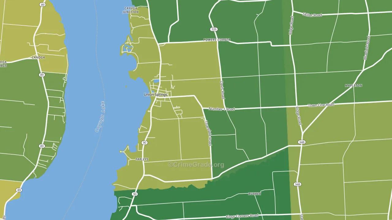 13160, NY Map of Theft Rates