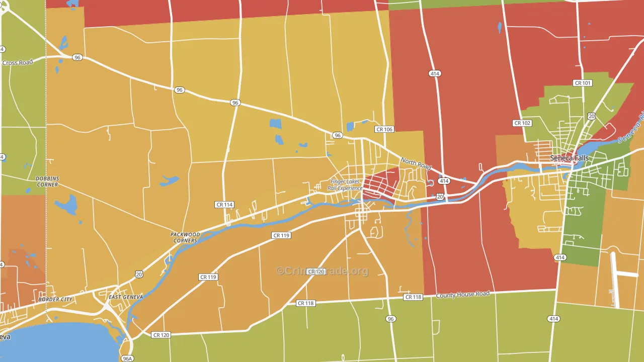 13165, NY Map of Theft Rates