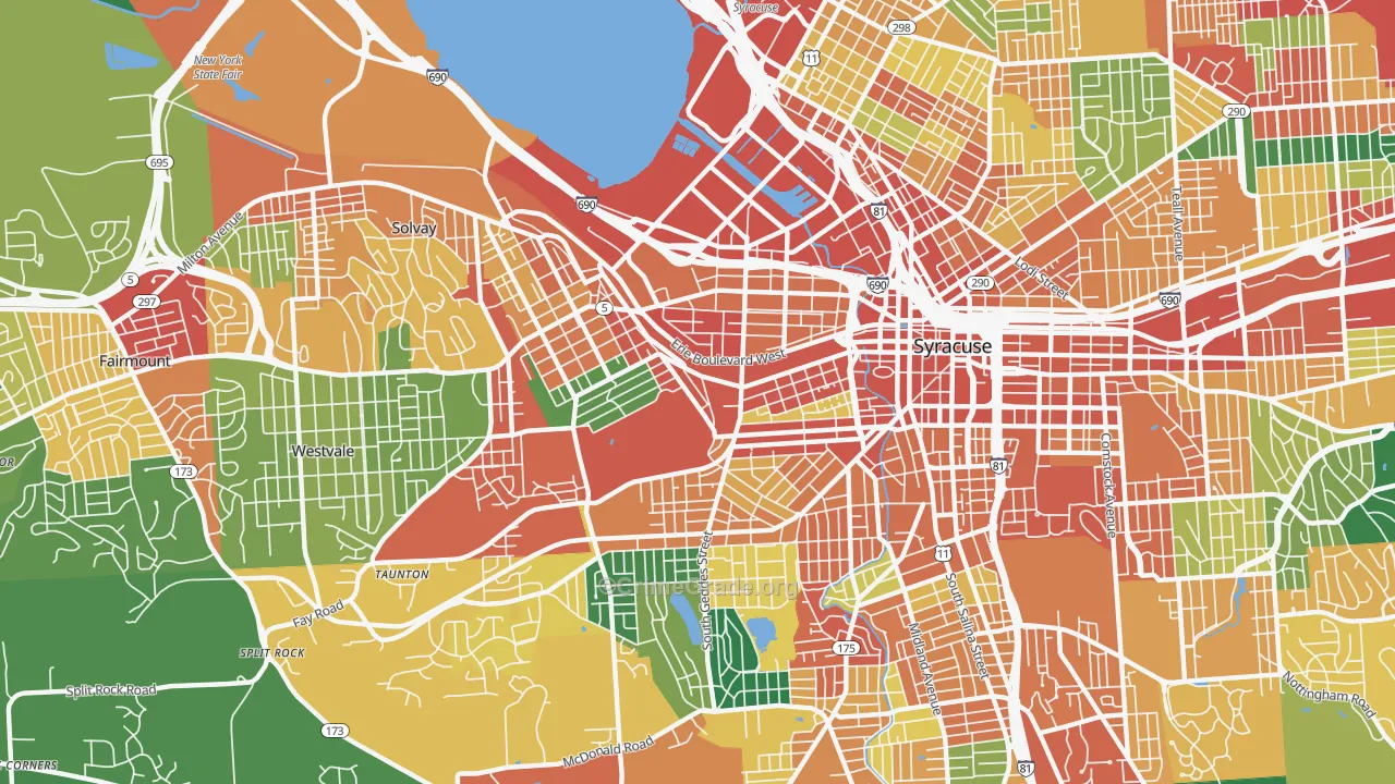 13204, NY Map of Theft Rates