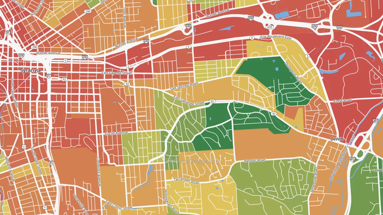 13224, NY Map of Theft Rates
