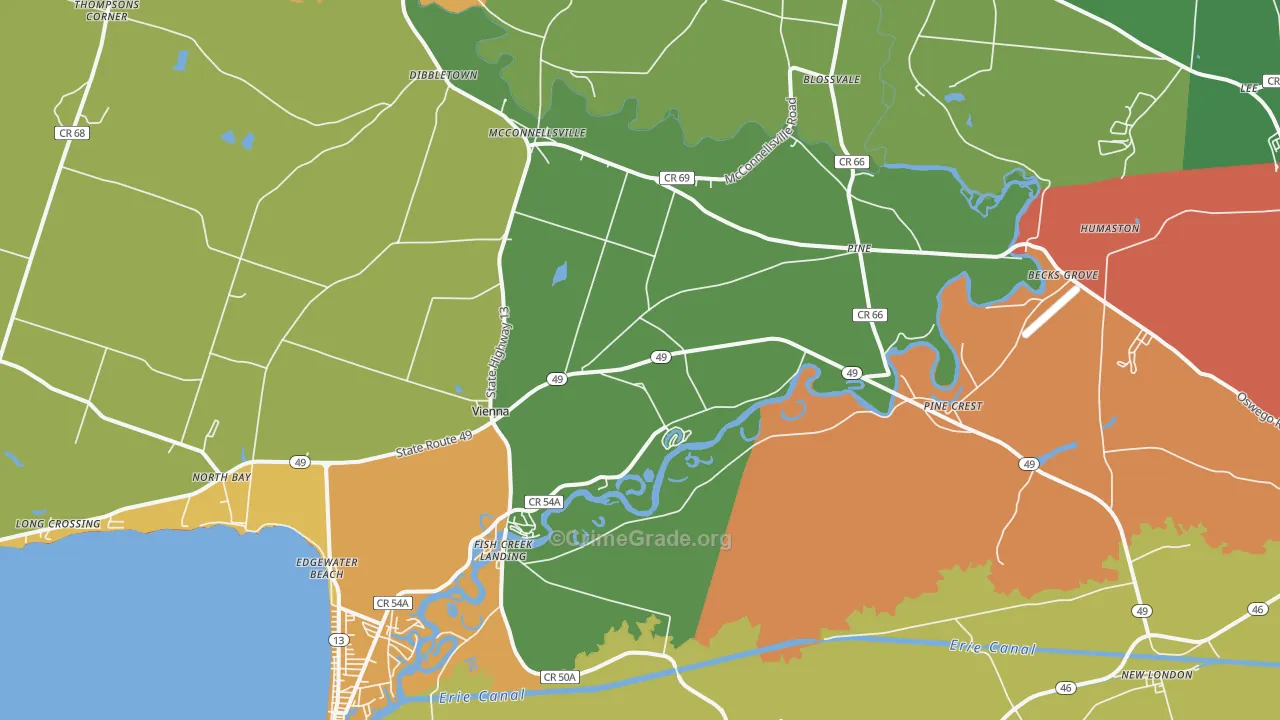 13308, NY Map of Theft Rates