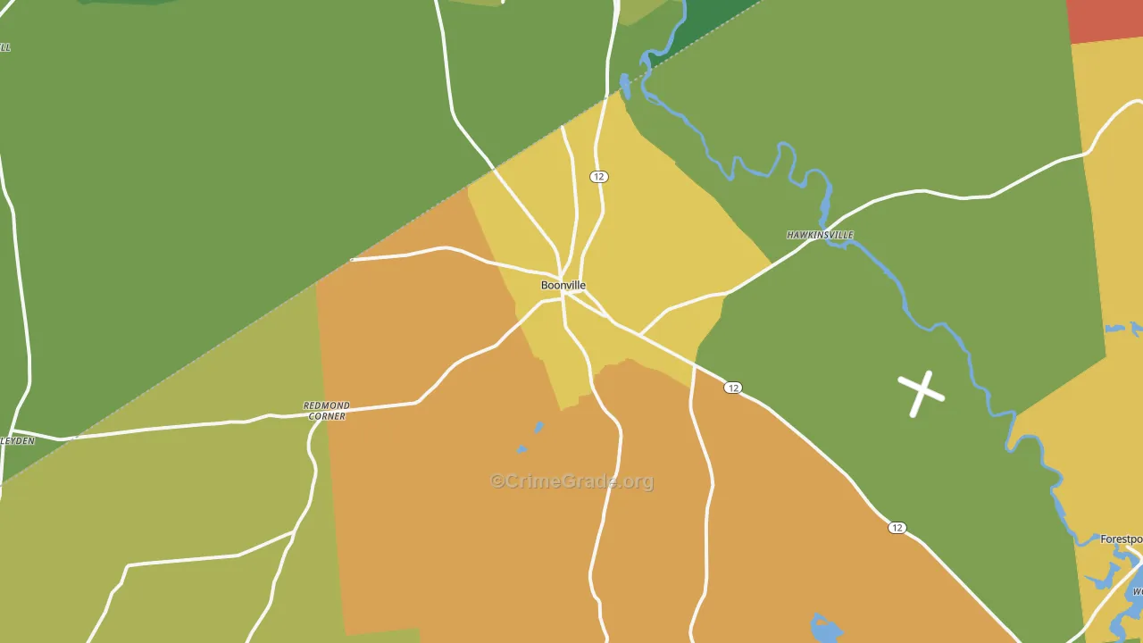 13309, NY Map of Theft Rates