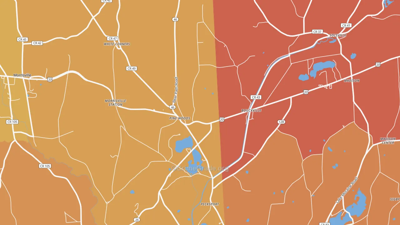 13310, NY Map of Theft Rates