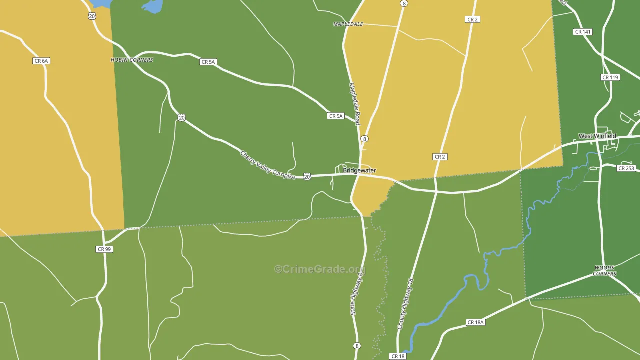 13313, NY Map of Theft Rates