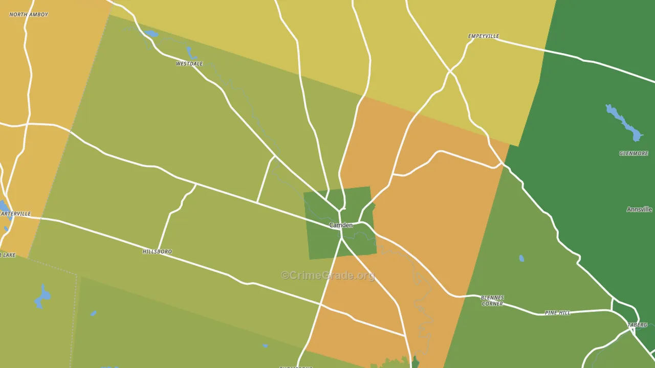13316, NY Map of Theft Rates