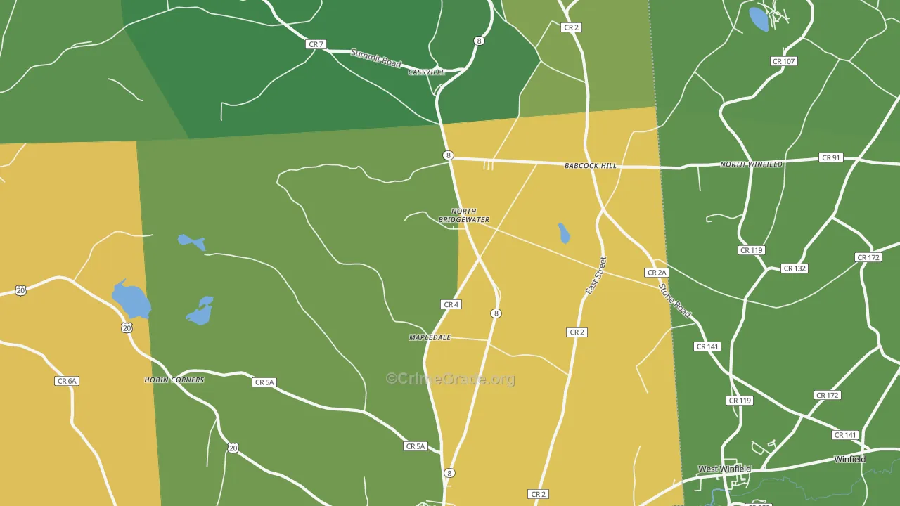 13318, NY Map of Theft Rates
