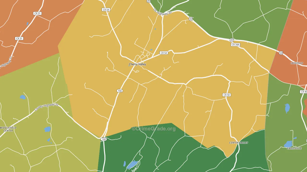 13320, NY Map of Theft Rates