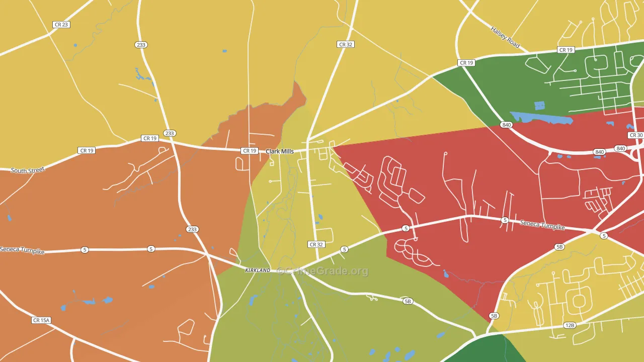 13321, NY Map of Theft Rates