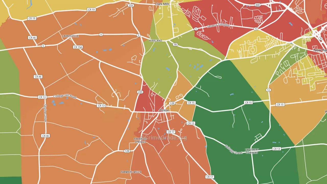 13323, NY Map of Theft Rates