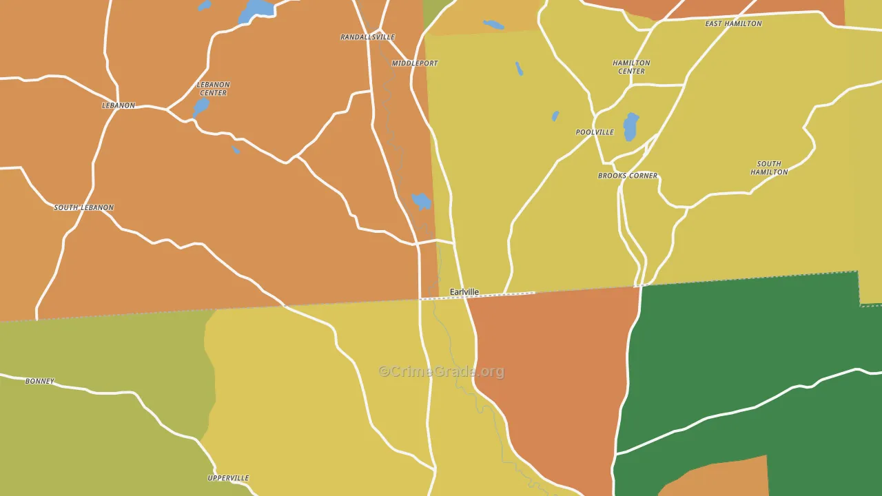 13332, NY Map of Theft Rates