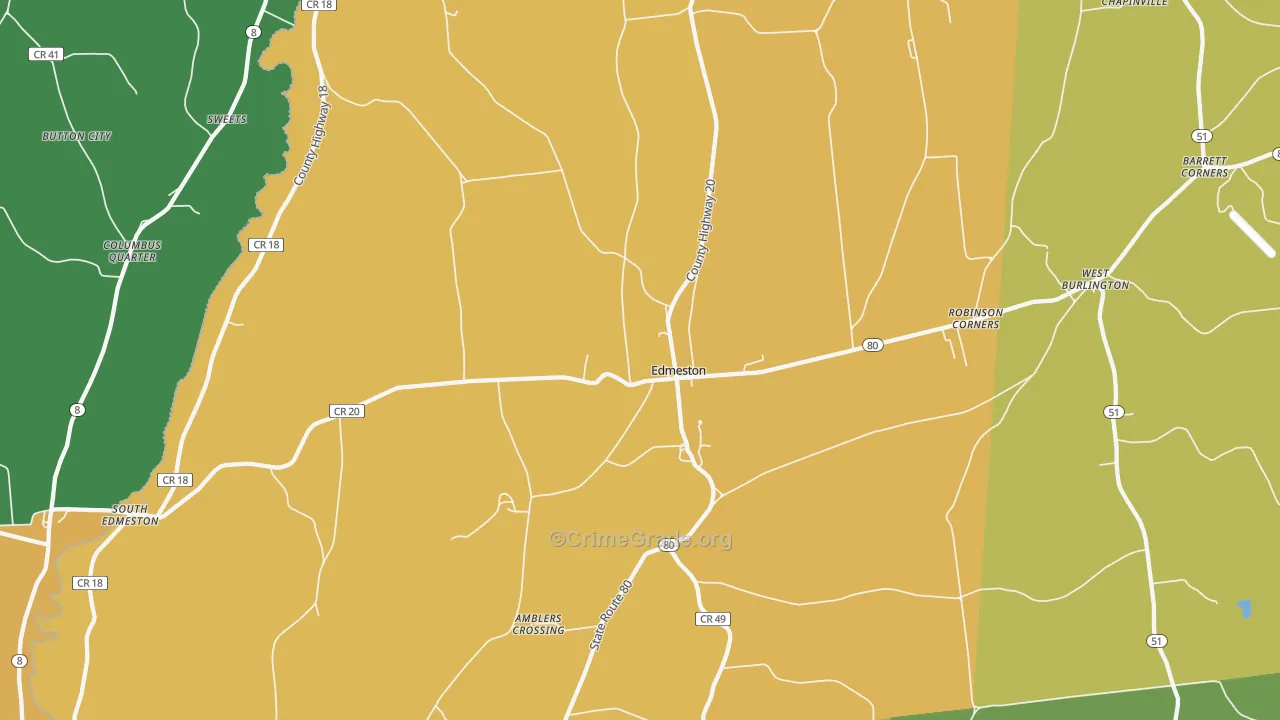 13335, NY Map of Theft Rates