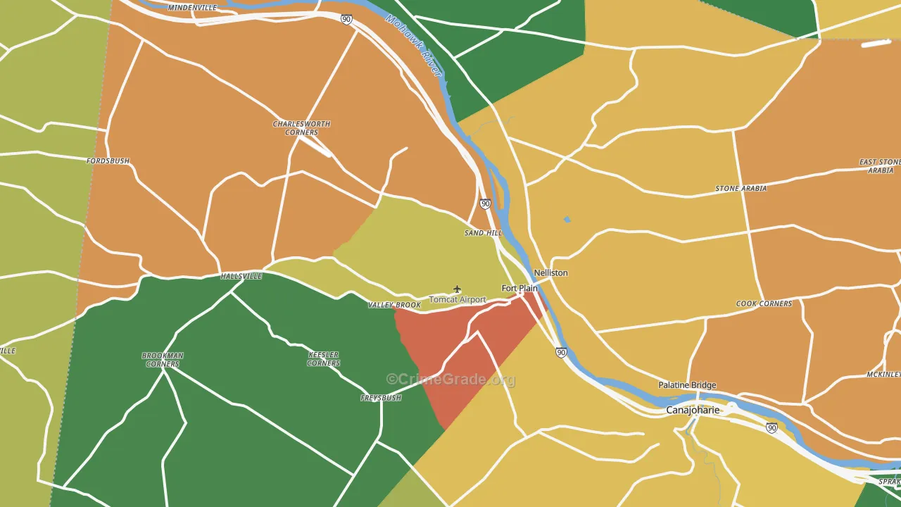 13339, NY Map of Theft Rates