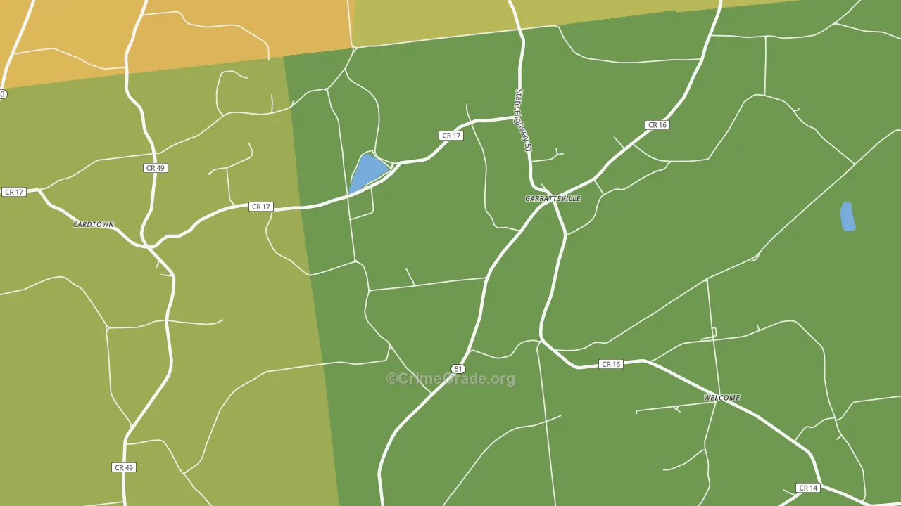 13342, NY Map of Theft Rates