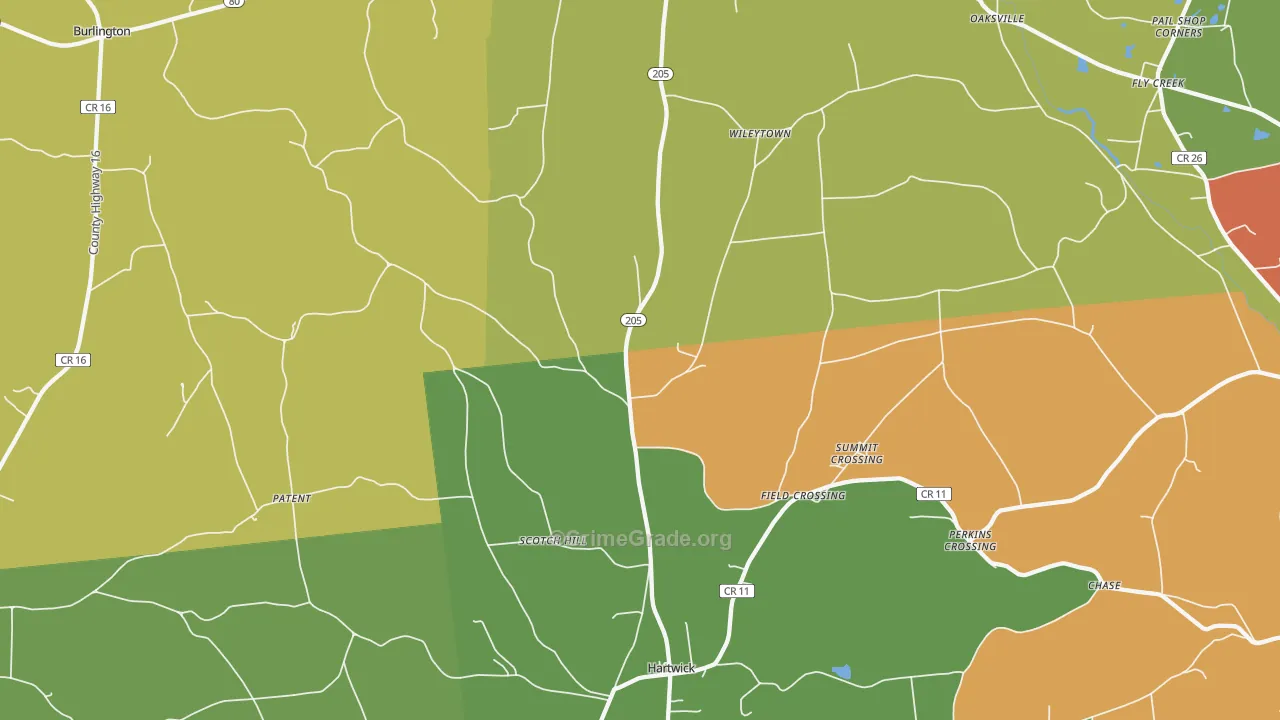 13348, NY Map of Theft Rates