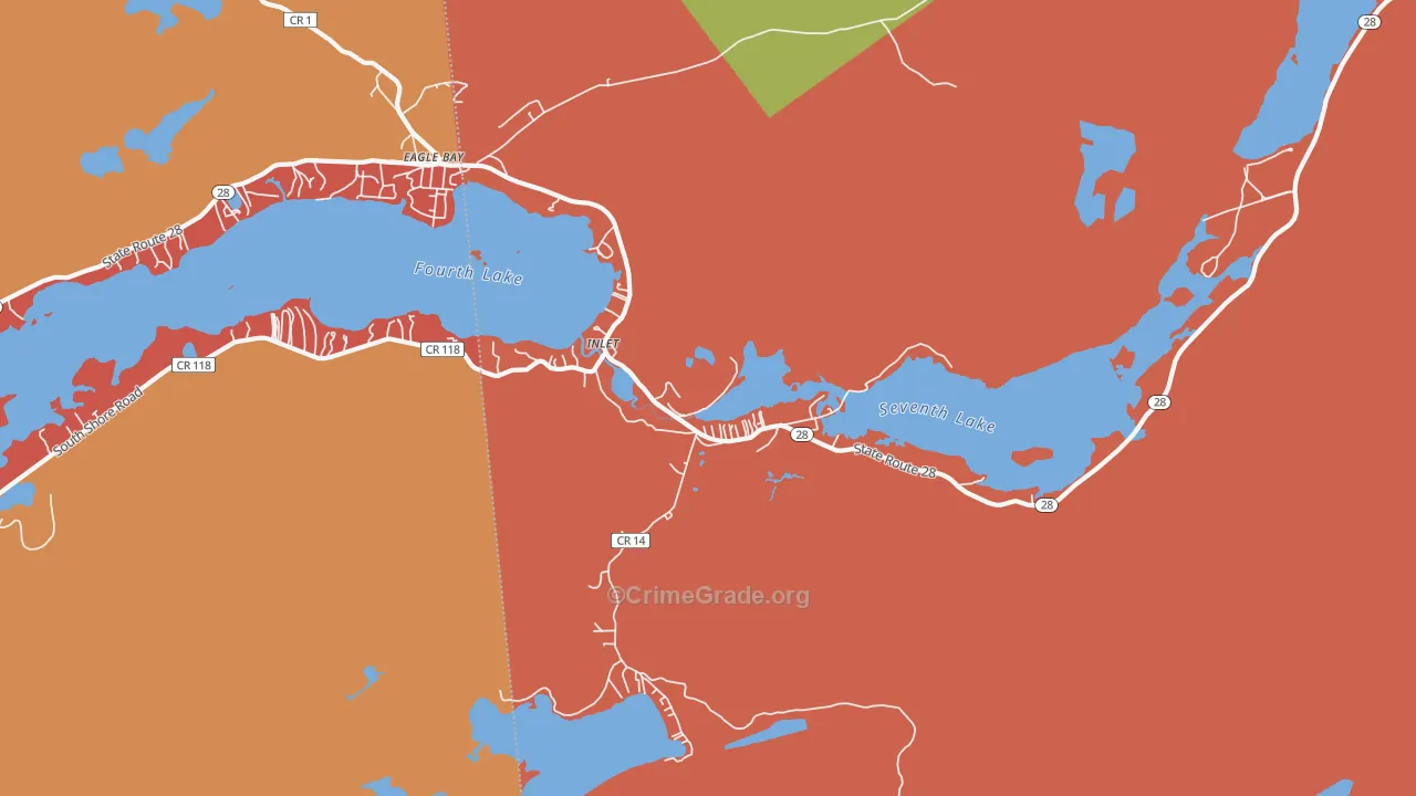 13360, NY Map of Theft Rates
