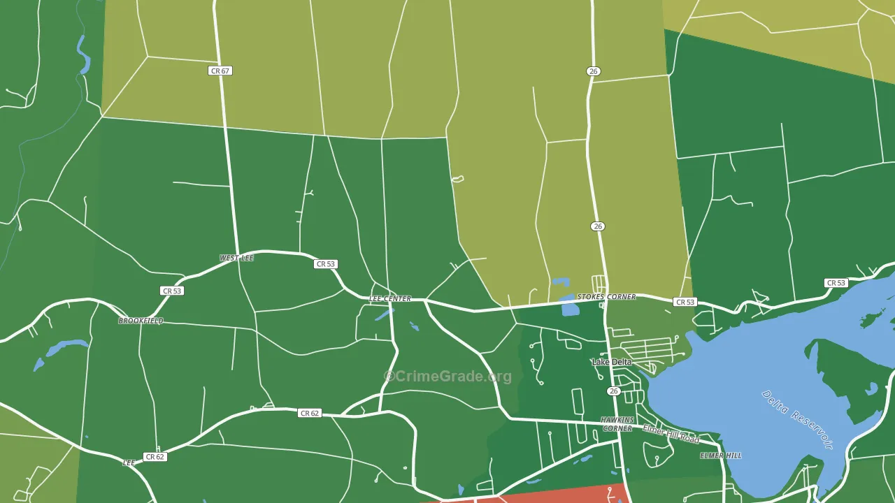13363, NY Map of Theft Rates