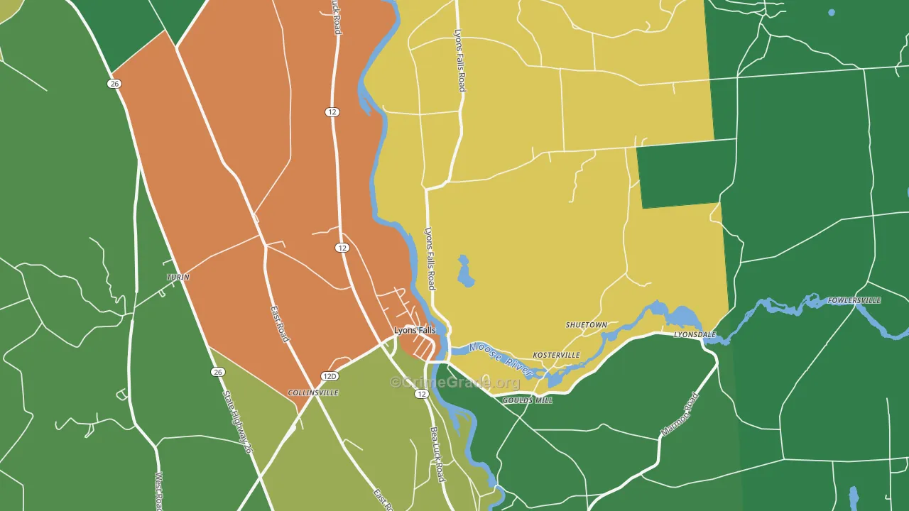 13368, NY Map of Theft Rates